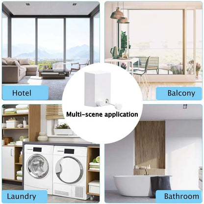 Telescopic Clothesline Clothes Drying Rope 4.2M